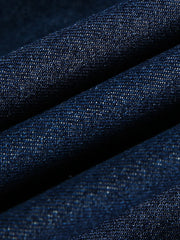 インディゴプラントダイドデニムワークベスト