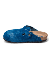 藍染天然牛革のブルーが美しいボストンシューズ