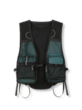 100%ナイロン製の一体型探検バックパック(メッシュ通気・6L・280g)