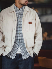 IVYチェック柄 ノンアイロンバブルシャツ