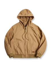 クラシックなJ130デザインを踏襲したヘビーウェイトキャンバスフーディージャケット