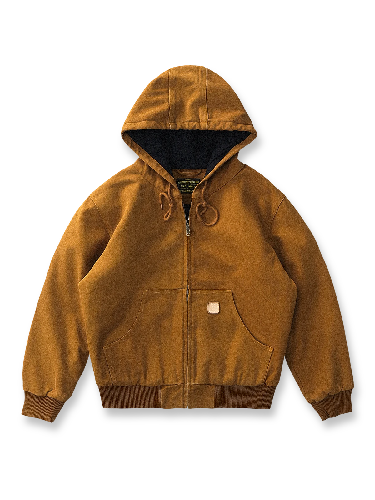 J30ジャケット復刻版の厚手フード付きキャンバスアウター