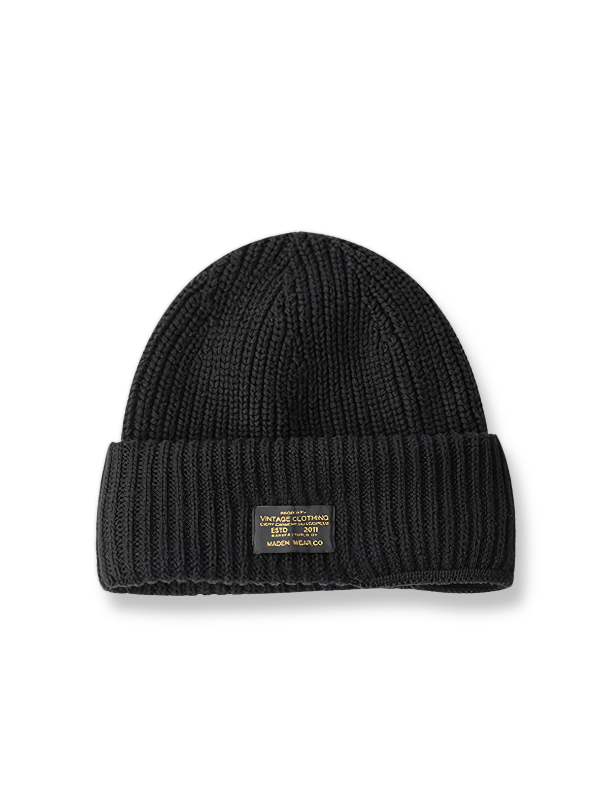 高品質ニット素材のブラックバラクラバージャケット