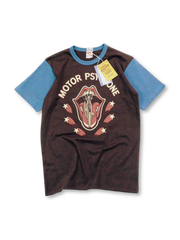 1969年オルタモントスピードウェイの熱狂を表現したヴィンテージ風ラグランTシャツ