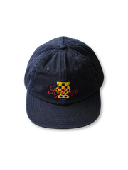 レーシング刺繍キャップ正面レーシングナンバー風刺繍が特徴のウォッシュドコットンキャップ