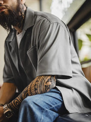 ライトレトロ キューバカラーシャツ