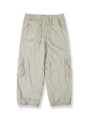 シワ感ライトウェイト多ポケットジョガーワークパンツ。
