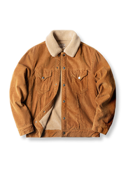 裏ボア フリース コーデュロイ ジャケット