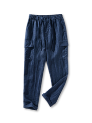 リネンカーゴリラックスパンツ