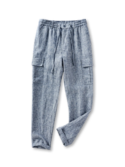 リネンカーゴリラックスパンツ