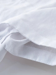 リネンポケットクルーネックTシャツ