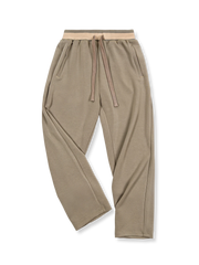 90年代風のルーズフィットカットと3層エアレイヤー素材を採用したストレートパンツ