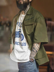 M-42 改良型 ビッグフラップポケット付きシャツ