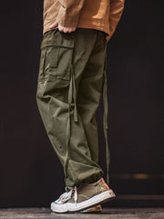 M-51ミリタリースタイル マルチポケットカーゴパンツ