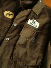 M43 ヘビーウェイト刺繍シャツジャケット
