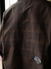 M43 ヘビーウェイト刺繍シャツジャケット