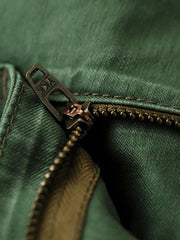 M51スタイルハイウエストワイドカーゴパンツ330g