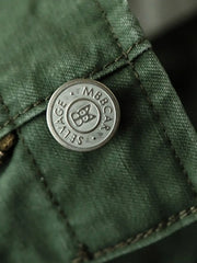 M51スタイルハイウエストワイドカーゴパンツ330g