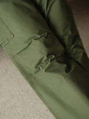 M51スタイルハイウエストワイドカーゴパンツ330g