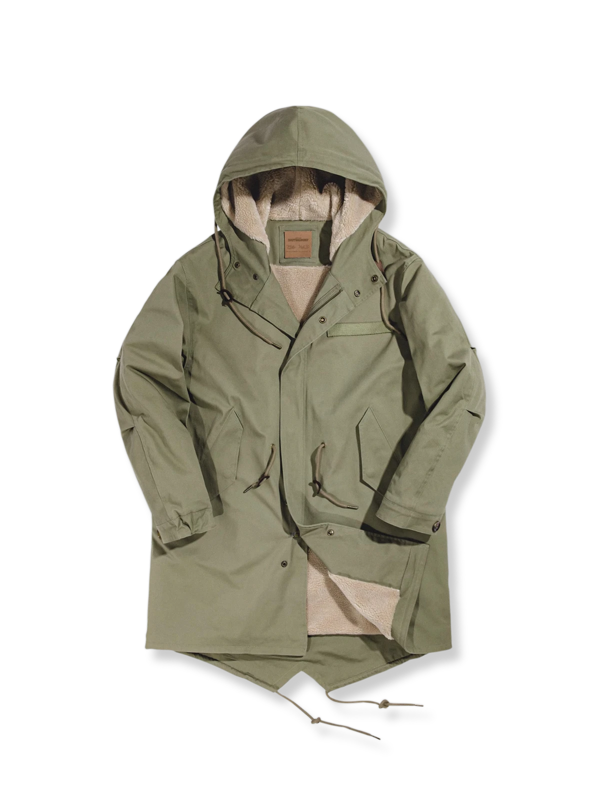 M51フィッシュテールトレンチコートの製品イメージ