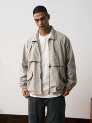 M65 非対称 ウォッシュ ジャケット