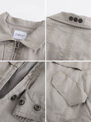 M65 非対称 ウォッシュ ジャケット