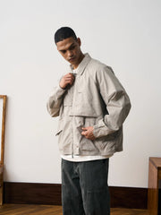 M65 非対称 ウォッシュ ジャケット