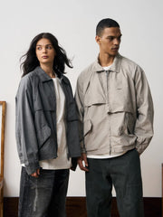 M65 非対称 ウォッシュ ジャケット