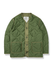 M65フィールドジャケット対応の取り外し可能なインナーライナー。