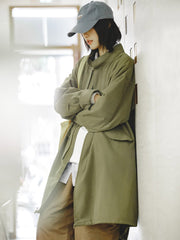 M65オリーブグリーンルーズフィットパーカ