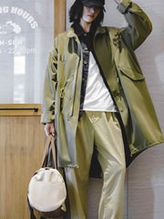 M65オリーブグリーンルーズフィットパーカ