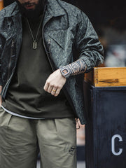 MA-1ポケット付き半袖シャツ