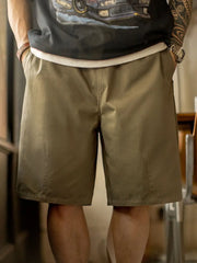 ミックスコットンカーキショーツ