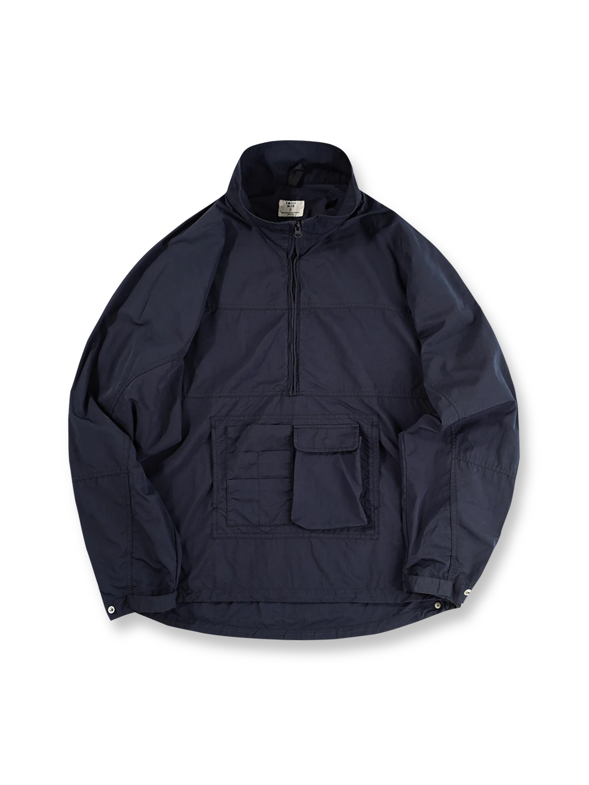 多ポケット ハーフジップ ジャケットの全体正面画像