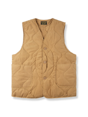 マルチポケットキルティング中綿ハンティングベストの製品イメージ