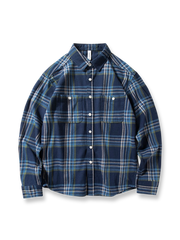 高品質コットンのクラシックチェック柄が魅力のヴィンテージシャツ