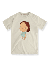 製品画像: 奈良美智の人形少女プリントTシャツ