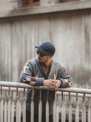 Navaja ショールカラー セーター