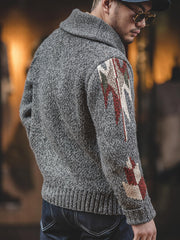 Navaja ショールカラー セーター