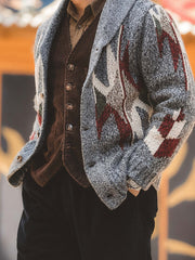 Navaja ショールカラー セーター