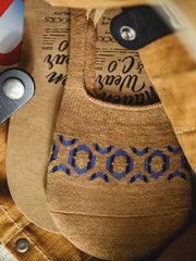 【2足セット】ナバホジオメトリックインビジブルソックス