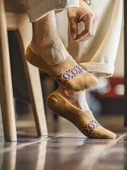 【2足セット】ナバホジオメトリックインビジブルソックス