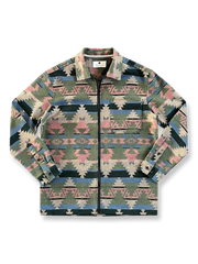 ナバホ柄ジャカード生地を使用したコーチジャケット