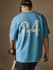 No.24 レトロスポーツ半袖Tシャツ