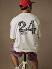 No.24 レトロスポーツ半袖Tシャツ