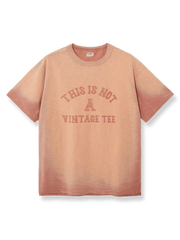 NOT Vintage Tee ヴィンテージ加工質感Tシャツ正面図