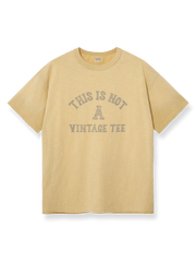 NOT Vintage Tee ヴィンテージ加工質感Tシャツ正面図