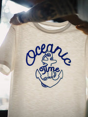 オーシャンアイアン刺繍Tシャツ