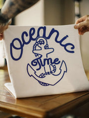 オーシャンアイアン刺繍Tシャツ