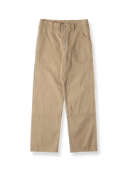 クラシックOG-107 HBTヘリンボーンワークパンツの全身展示画像。